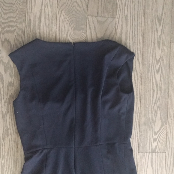 dark blue button down dress by Calvin Klein - Picture 8 of 13